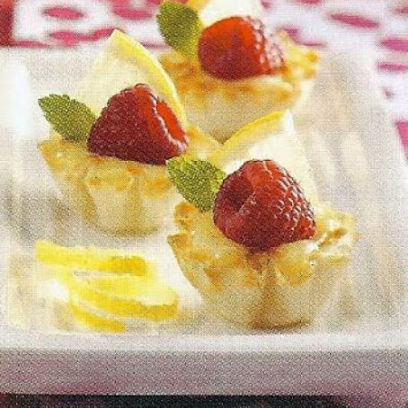 LEMON CURD TARTLETS