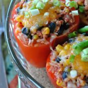 Santa Fe Stuffed Peppers