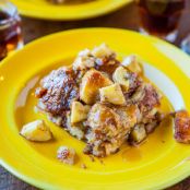 Hawaiian Bread and Maple Banana Baked French Toast