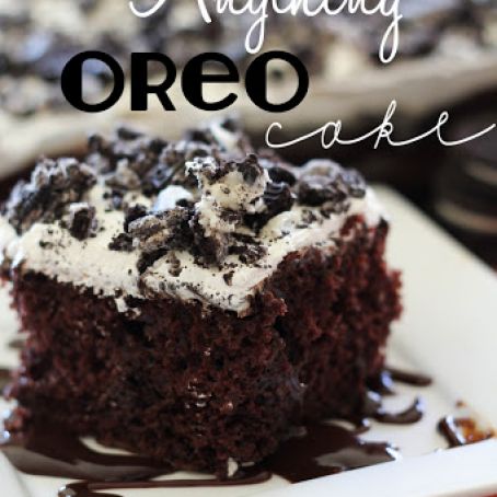 Better than Anything Oreo Cake