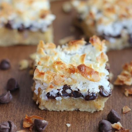 Bars - Creamy Chocolate Coconut Layer Bars