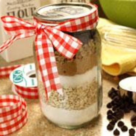 Oatmeal Chippers in a Jar