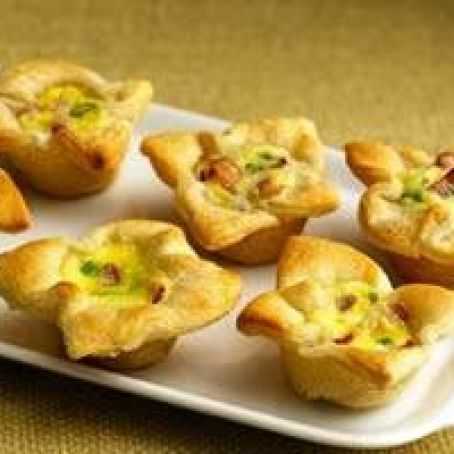 Crescent Bacon-Cheese Tartlets