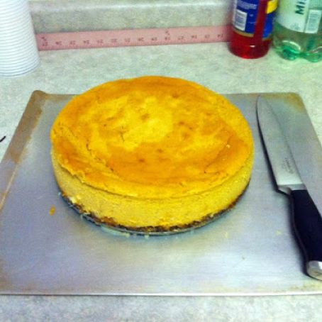 Pumpkin Pecan Cheesecake