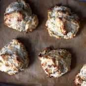 Blue Cheese Scallion Drop Biscuits (Smitten Kitchen)