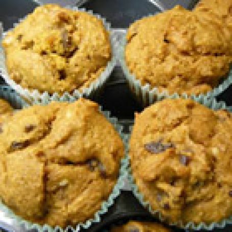 Pumpkin Wheat Honey Muffins