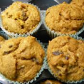 Pumpkin Wheat Honey Muffins