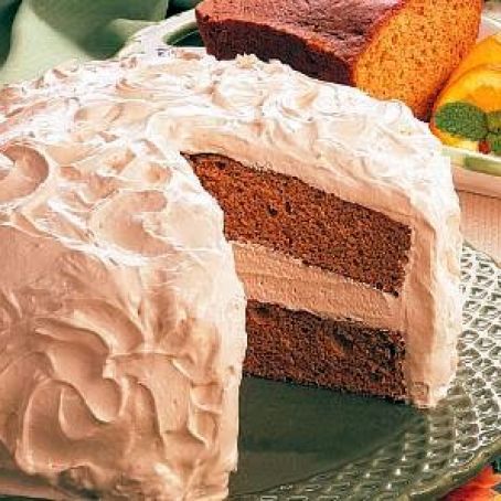 Sour Cream Spice Cake