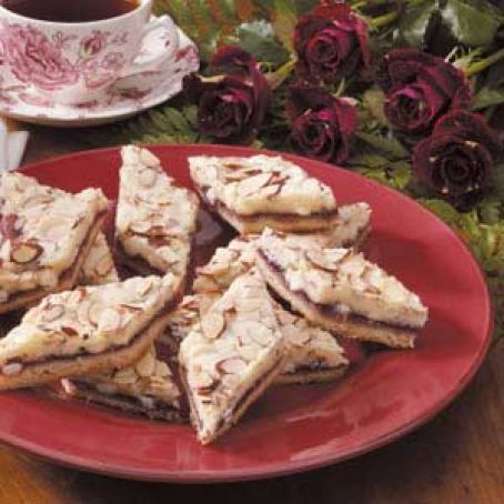 Almond Raspberry Diamonds Recipe
