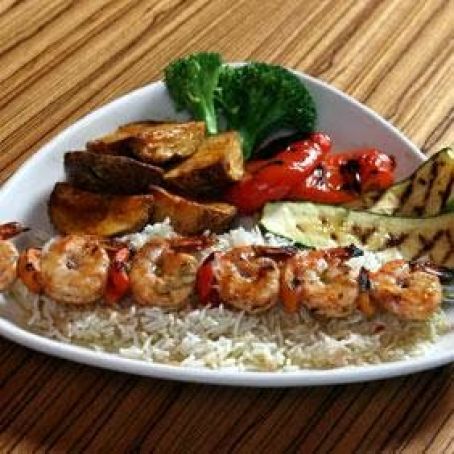 Sweet & Sour Shrimp Kabobs