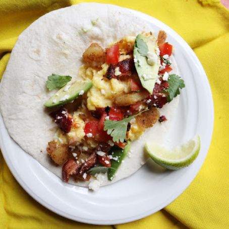 Fully Loaded Breakfast Tacos Recipe
