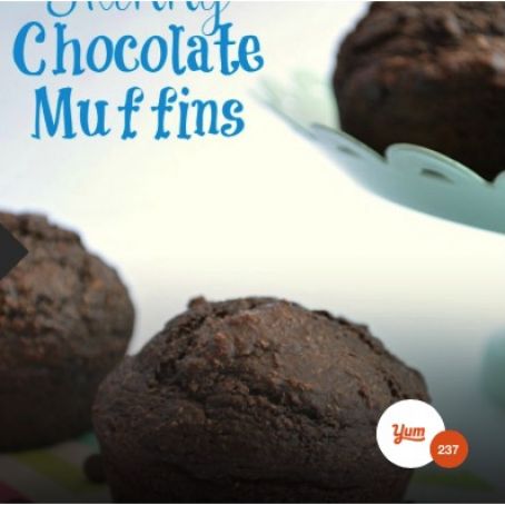 Skinny Chocolate Muffins Recipe | Yummly