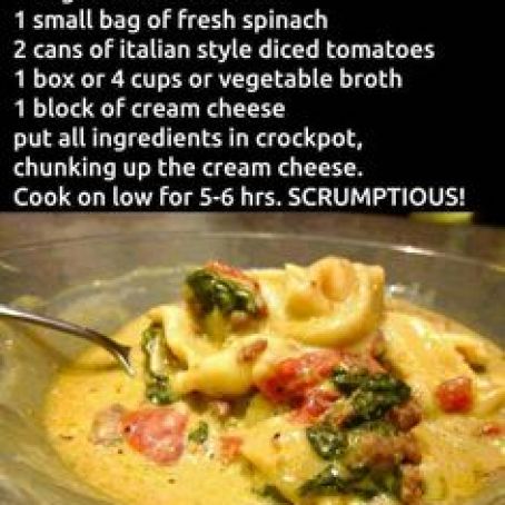 Crockpot Pasta Soup *