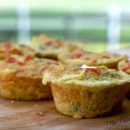 Low Carb Buffalo Chicken Muffins