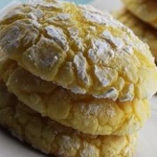 Cake Mix Lemon Cookies