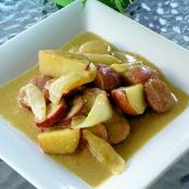 Honey Mustard Kielbasa and Potatoes