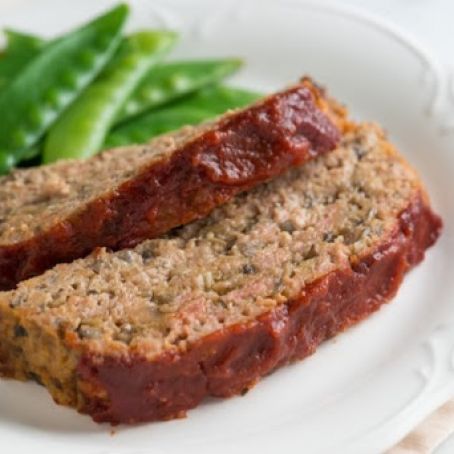 Turkey Meatloaf with Mushrooms