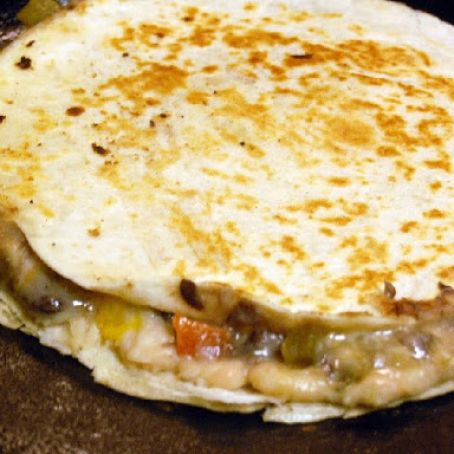 White Bean-and-Green Chile Quesadillas