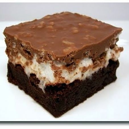 Marshmallow Crunch Brownies