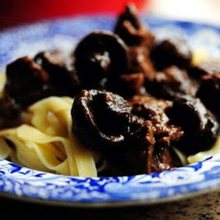 Beef Stew with Mushrooms