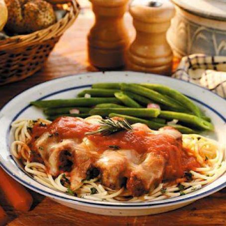 Saucy Beef Parmigiana