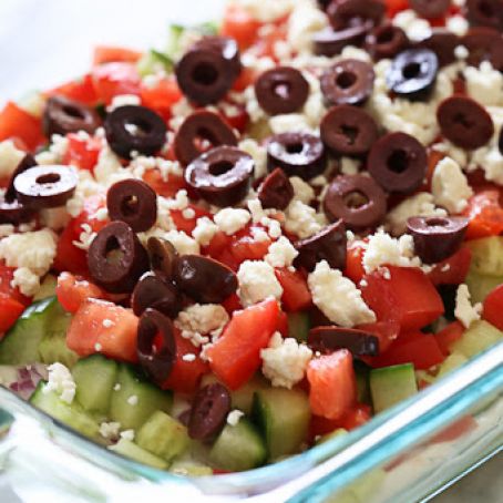 GREEK 7 LAYER DIP