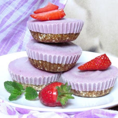 Strawberry Mini Cheesecakes