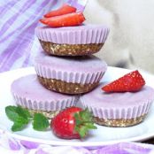 Strawberry Mini Cheesecakes
