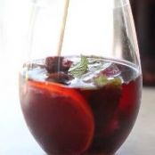 Roasted Cherry Sangria
