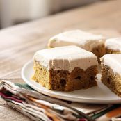 Pumpkin Bars with Brown Sugar Frosting