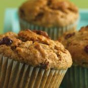 Banana Cranberry Spice Muffins