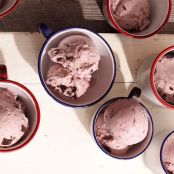 Blackberry Chip Ice Cream - Pioneer Woman