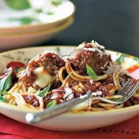 Spaghetti with Homemade Meatballs