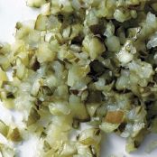 HOMEMADE PICKLE RELISH