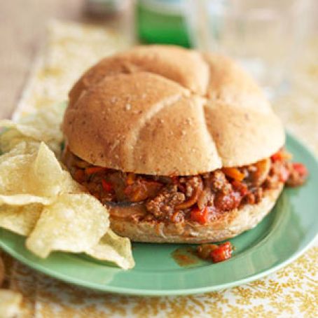 SPICY SLOPPY JOES (SLOW COOKER)
