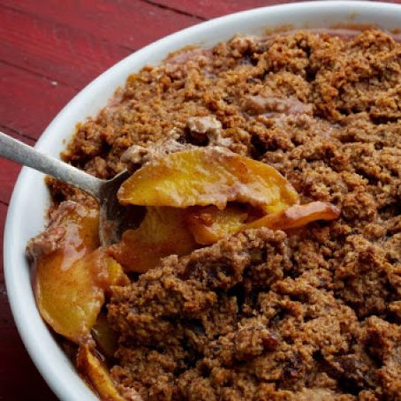 Light Peach Cobbler