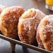 Vanilla Cream–Filled Doughnuts