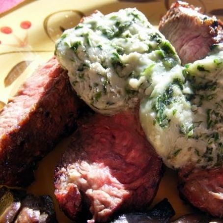 Blue Cheese Butter for Steak