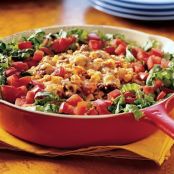 Beef Taco Rice Skillet