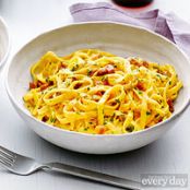 CARBONARA WITH SAFFRON