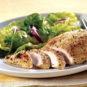 Grilled Garlicky Chicken Breasts