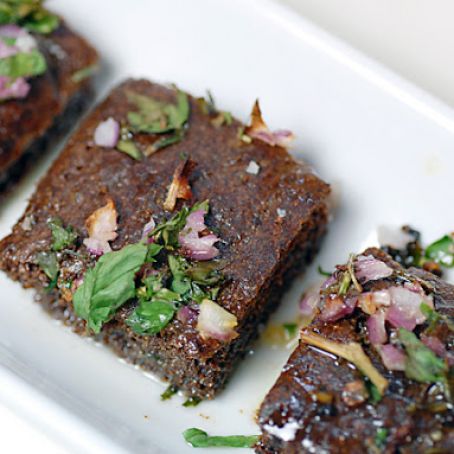 Flax Focaccia Bruschetta