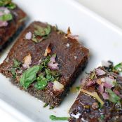 Flax Focaccia Bruschetta