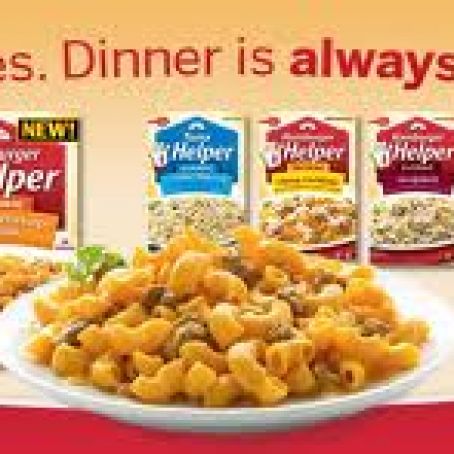 Homemade Hamburger Helpers