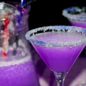 Purple martini