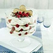 Raspberry Tiramisu Trifle