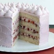 Stawberry Valentine Cake