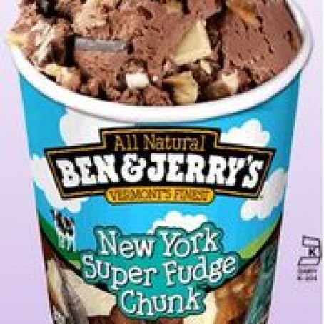 Ben & Jerry's NY Super Fudge Chunk