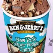 Ben & Jerry's NY Super Fudge Chunk