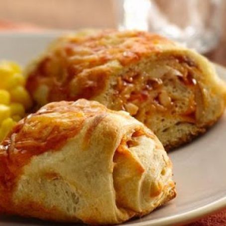 Easy Chicken Enchilada Crescent Bake